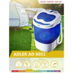 Adler AD 8051 - Lave-linge à chargement par le dessus 3 kg – Image 8