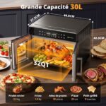 Airmsen 2 Portes - Mini-four, 2400 W – Image 2