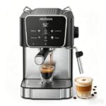 Airmsen Café Moulu - Machine à expresso, 20 bars, 1,8 L, 850 W
