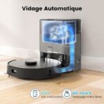 Airrobo L40+ - Aspirateur robot laveur avec station, 8000 Pa, 3200 mAh, 180 min – Image 2