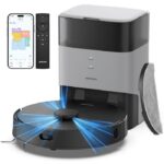 Airrobo L40+ - Aspirateur robot laveur avec station, 8000 Pa, 3200 mAh, 180 min