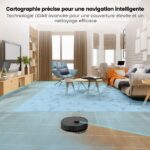 Airrobo L40+ - Aspirateur robot laveur avec station, 8000 Pa, 3200 mAh, 180 min – Image 3