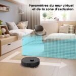 Airrobo L40+ - Aspirateur robot laveur avec station, 8000 Pa, 3200 mAh, 180 min – Image 6