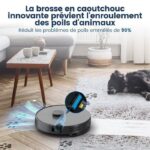 Airrobo L50+ - Aspirateur robot laveur avec station, 10 000 Pa, 5200 mAh, 240 min – Image 5