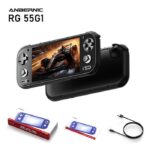 Anbernic RG 55G1 - Console portable, 128 Go, écran 5,5 pouces