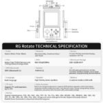 Anbernic RG Rotate - Console portable, 32 Go, écran 3,5 pouces – Image 6