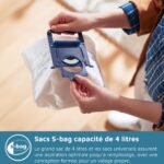 Philips XD6122/12 - Aspirateur traîneau avec sac, 77 dB(A) – Image 9