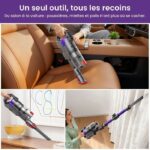Yoimoimo Autonomie 50 mins- Éclairage - Aspirateur balai laveur, 50 kPa, 78 dB(A) – Image 4