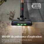 Buture FIL-180AW-90MIN-TUBE - Aspirateur balai laveur, 80 000 Pa, 90 min, 60 dB(A) – Image 3