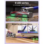 Zoomcat Vulcanterre- / /60Min- Auto-Portant - Aspirateur balai sans fil, 89 kPa, 70 min, 65 dB(A) – Image 5