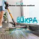 Vulcanterre V18 - Aspirateur balai sans fil, 60 kPa, 60 min, 60 dB(A) – Image 2