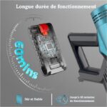 Vulcanterre V18 - Aspirateur balai sans fil, 60 kPa, 60 min, 60 dB(A) – Image 3