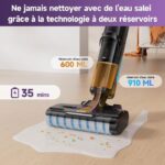 Redkey W15-AUTONETTOYANT - Aspirateur balai laveur, 6800 Pa, 35 min, 70 dB(A) – Image 2