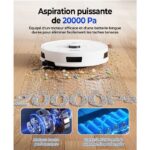 Redroad 4-EN-1 - Aspirateur robot laveur, 20 000 Pa, 3200 mAh – Image 2