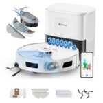 Redroad 4-EN-1 - Aspirateur robot laveur, 20 000 Pa, 3200 mAh