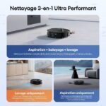 Ultenic TP20 Ultra-Puissant - Aspirateur robot laveur avec station, 8000 Pa, 3200 mAh, 200 min – Image 4