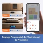 Ultenic – Intelligent - Aspirateur robot laveur avec station, 8000 Pa, 3200 mAh, 200 min – Image 2
