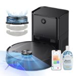 Ultenic – Intelligent - Aspirateur robot laveur avec station, 8000 Pa, 3200 mAh, 200 min