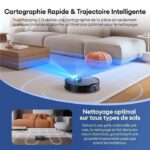 Ultenic – Intelligent - Aspirateur robot laveur avec station, 8000 Pa, 3200 mAh, 200 min – Image 4