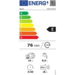 Bosch SPS4HKW49E Série 4 - Lave-vaisselle pose libre (intégrable sous plan) 45 cm, 10 couverts, 44 dB(A), classe E – Image 4