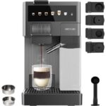 Cecotec FreeStyle Latte T - Cafetière à capsules, 20 bars, 1,6 L, 1350 W