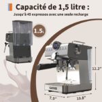 Baloveby semi-automatique - Machine à expresso – Image 6