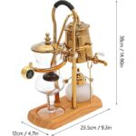 Melaquly siphon manuelle rétro - Cafetière manuelle, 0,4 L – Image 2