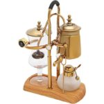 Melaquly siphon manuelle rétro - Cafetière manuelle, 0,4 L – Image 4