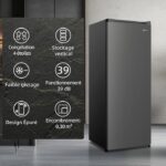 CHiQ CSD208D4E - Congélateur armoire, 177 L, classe E, froid statique – Image 4