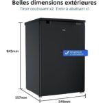 CHiQ CSD90D4D - Congélateur armoire, 85 L, classe D, froid statique – Image 6