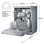 Comfee - Lave-vaisselle pose libre 60 cm, 14 couverts, 44 dB(A), classe C (8816) – Image 6