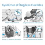 Comfee - Lave-vaisselle pose libre 60 cm, 14 couverts, 44 dB(A), classe C (8810) – Image 5