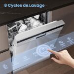 Comfee - Lave-vaisselle pose libre 60 cm, 14 couverts, 44 dB(A), classe C (8816) – Image 3