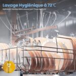 Comfee - Lave-vaisselle pose libre 60 cm, 14 couverts, 44 dB(A), classe C (8816) – Image 4