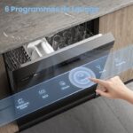 Comfee - Lave-vaisselle pose libre 60 cm, 12 couverts, 47 dB(A), classe D (8624) – Image 3
