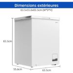 CHiQ RAPIDE-32 - Congélateur coffre, 142 L, classe E, froid statique – Image 3