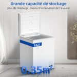 CHiQ RAPIDE-32 - Congélateur coffre, 142 L, classe E, froid statique – Image 5