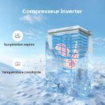 Comfee RCC102WH2EU - Congélateur coffre, 99 L, classe E, froid statique – Image 2