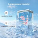 Comfee RCC146WH2EU - Congélateur coffre, 143 L, classe E, froid statique – Image 4