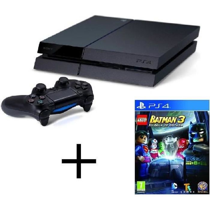console-ps4-500-go-jeu-lego-batman.jpg Sony PS4 - Console de jeux, 500 Go (8216) – Image 1