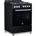 La Germania PIA60GN - Cuisinière mixte, 4 feux, four 63 L, 93 cm, classe A – Image 3