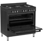 Bertazzoni SEL925MN - Cuisinière mixte, 5 feux, four 95 L, 89,8 cm, classe A – Image 2