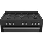 Bertazzoni SEL925MN - Cuisinière mixte, 5 feux, four 95 L, 89,8 cm, classe A – Image 3