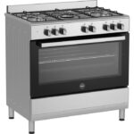 La Germania SEL925MX - Cuisinière mixte, 5 feux, four 95 L, 89,8 cm, classe A