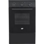 Continental Edison CECI3F50B - Cuisinière induction, 3 feux, four 51 L, 50 cm, classe A