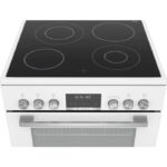 Bosch HKS79R220 - Cuisinière électrique, 4 feux, four 63 L, 60 cm, classe A – Image 2