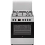 Continental Edison CECG60FCS1 - Cuisinière mixte, 4 feux, 59,8 cm, classe A