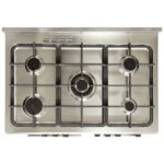 Glem GA960PCGIX - Cuisinière à gaz, 5 feux, four 69 L, 90 cm, classe A – Image 3