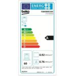 Beko FSM58301WC - Cuisinière induction, 3 feux, four 60 L, 50 cm, classe A – Image 4