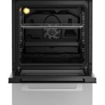 Beko FSM58301WC - Cuisinière induction, 3 feux, four 60 L, 50 cm, classe A – Image 5